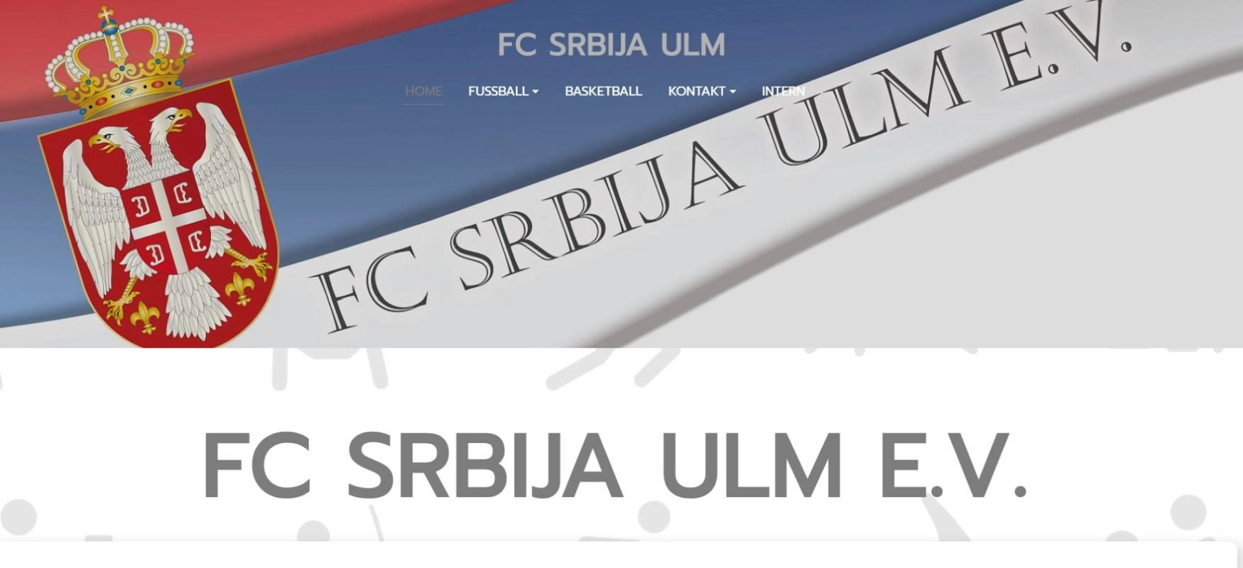 FC Srbija Ulm - Internet Auftritt von DZ-Webdesign.eu